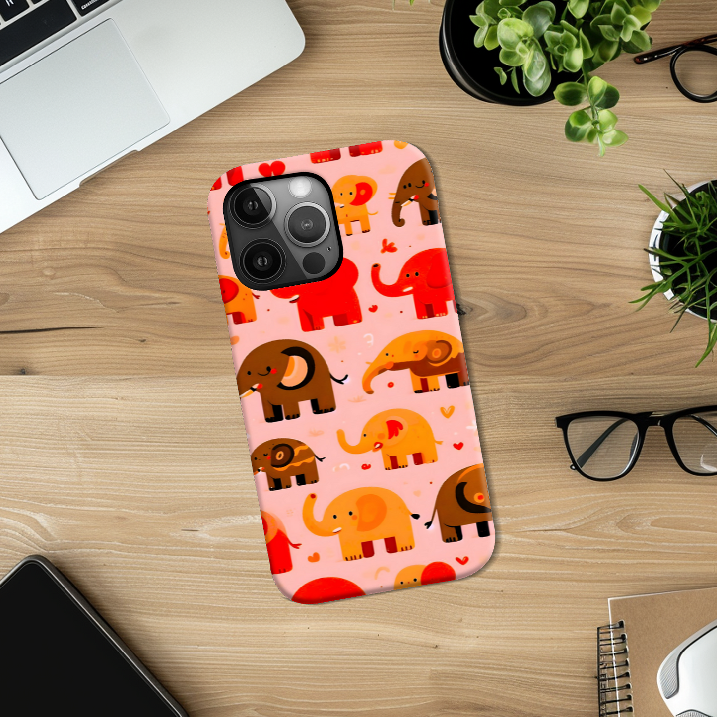 Elephant PH3, Tough Phone Case, Full Wrap Technology, Crafted From Premium Polycarbonate, Great Gift Idea...