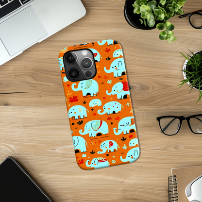 Elephant PH4, Tough Phone Case, Full Wrap Technology, Crafted From Premium Polycarbonate, Great Gift Idea...