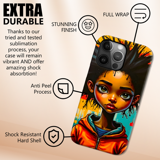 Street Kids SK1, Tough Phone Case, Full Wrap Technology, Crafted From Premium Polycarbonate, Great Gift Idea...