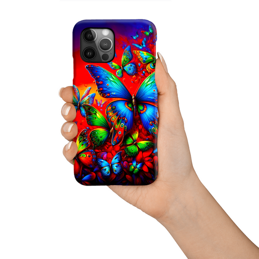 Butterflies B2, Tough Phone Case, Full Wrap Technology, Crafted From Premium Polycarbonate, Great Gift Idea...