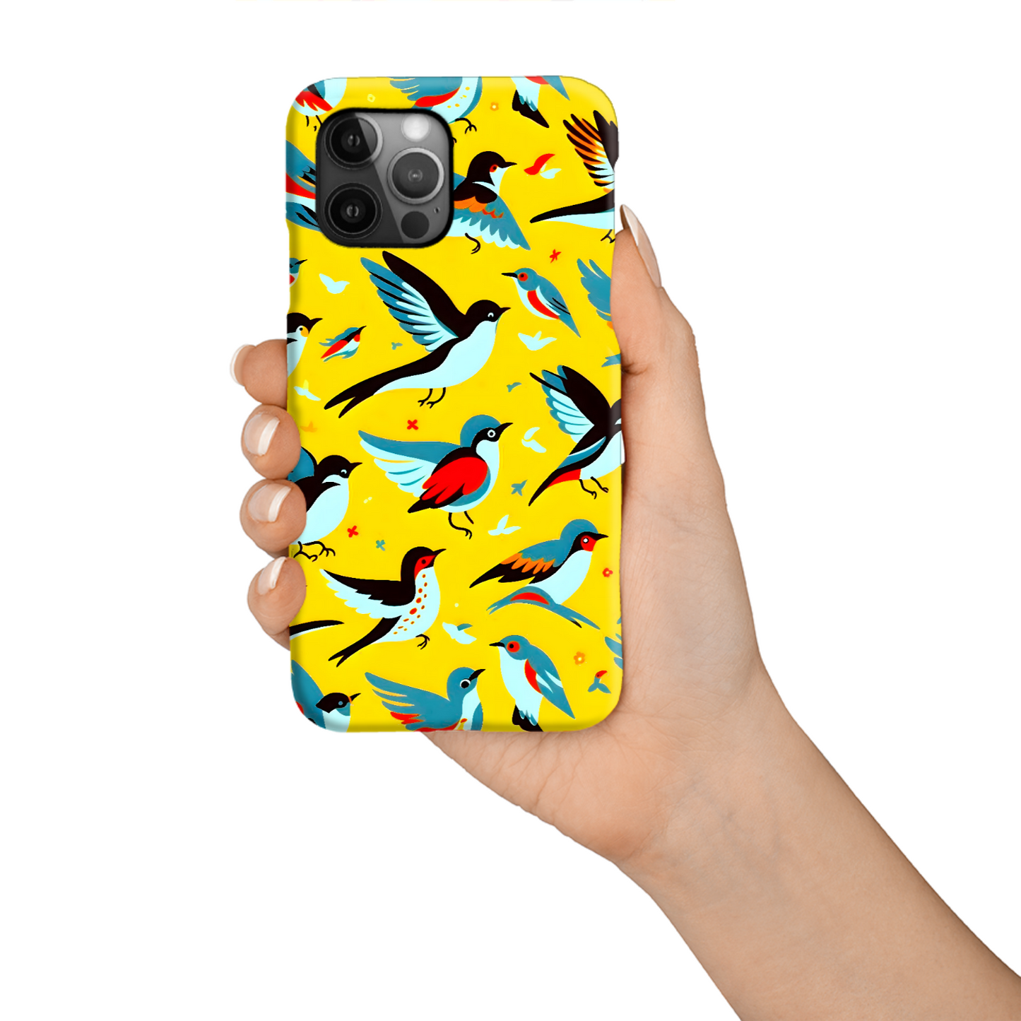 A Bird In Hand 3, Tough Phone Case, Full Wrap Technology, Crafted From Premium Polycarbonate, Great Gift Idea...