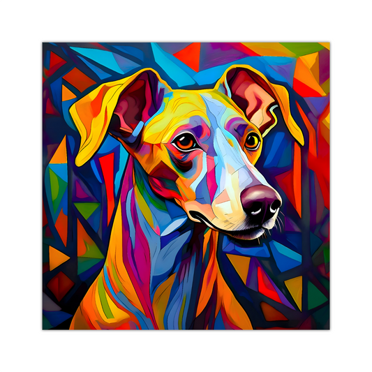 Italian Greyhound, Printed On High Quality Canvas, Vivid Colours, Box Canvas, Unique Images, A Gift To Last A Lifetime...
