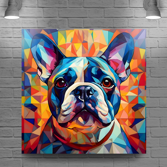 French Bulldog, Printed On High Quality Canvas, Vivid Colours, Box Canvas, Unique Images, A Gift To Last A Lifetime...