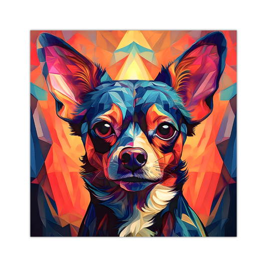 Chihuahua, Printed On High Quality Canvas, Vivid Colours, Box Canvas, Unique Images, A Gift To Last A Lifetime...