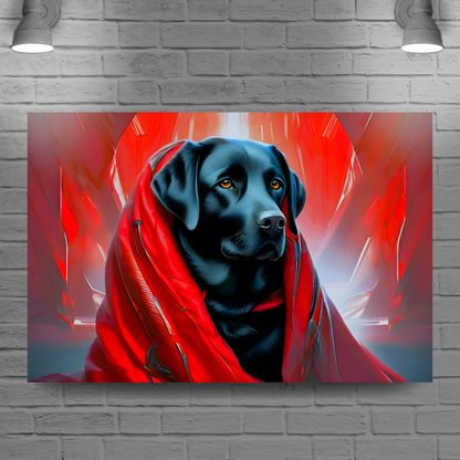 Labrador 2, Printed On High Quality Canvas, Vivid Colours, Unique Images, A gift that will endure for a lifetime...