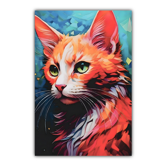 Old Ginger, Printed On High Quality Canvas, Vivid Colours, Unique Images, A Gift To Last A Lifetime..