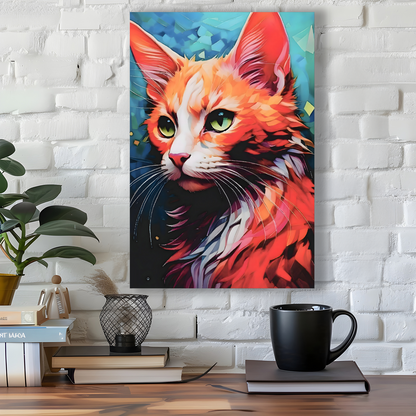 Old Ginger, Printed On High Quality Canvas, Highly Detailed, Vibrant Colours, Unique Print, An Enduring Gift...
