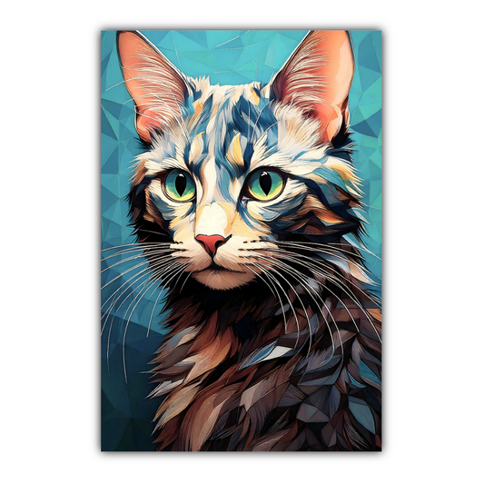 CAT12, Printed On High Quality Canvas, Vivid Colours, Unique Images, A Gift To Last A Lifetime...