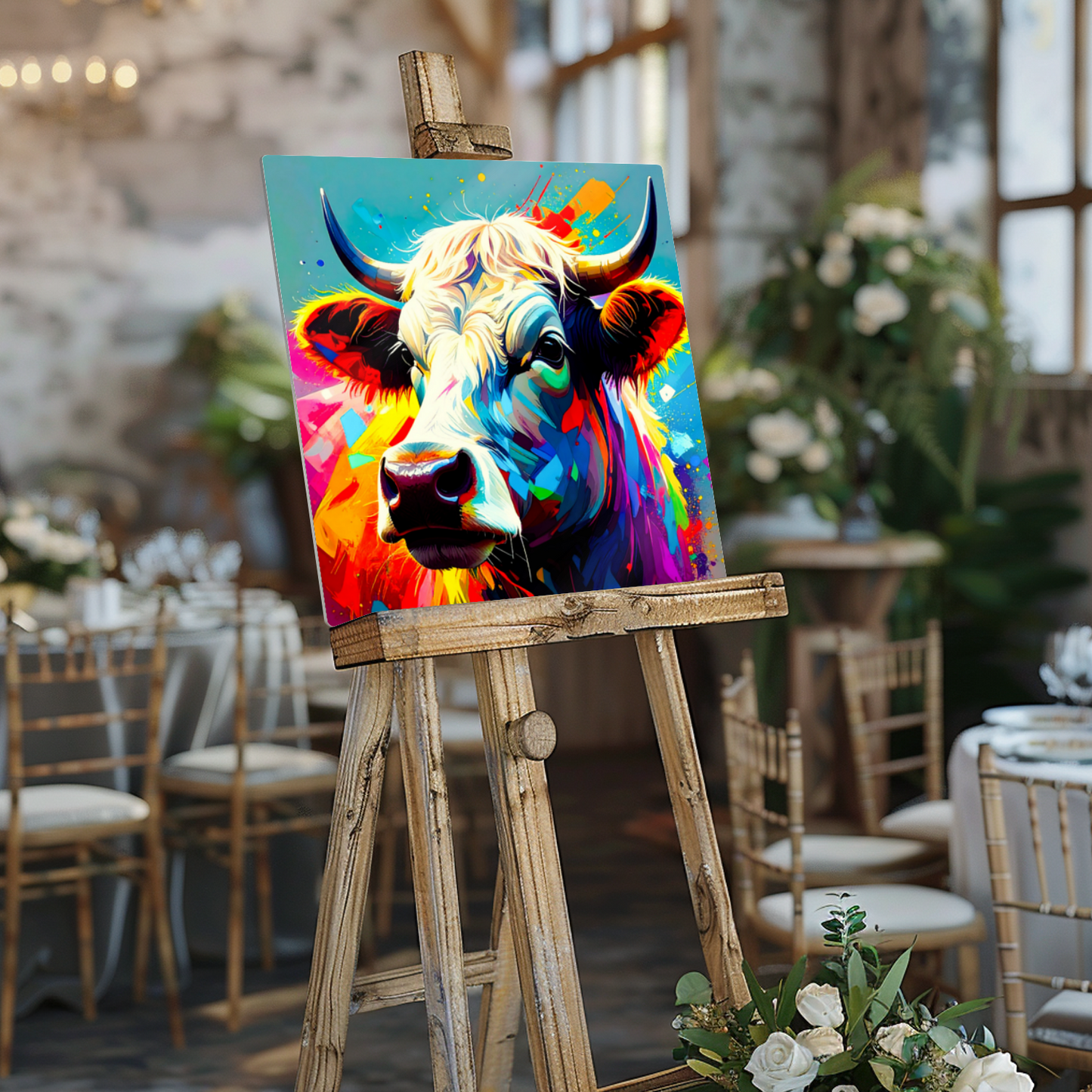 Highland Cows HC8, Printed On Gloss Aluminium To Enhance Colour And Detail, A Unique Gift That Will Lasts Forever...