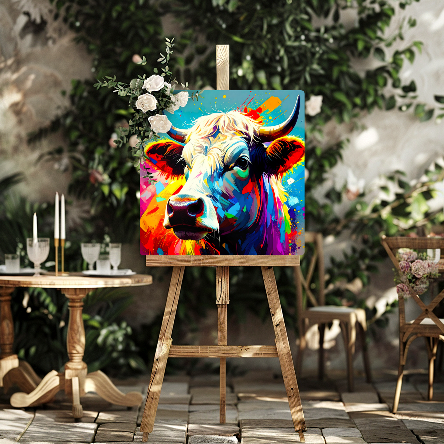 Highland Cows HC8, Printed On Gloss Aluminium To Enhance Colour And Detail, A Unique Gift That Will Lasts Forever...