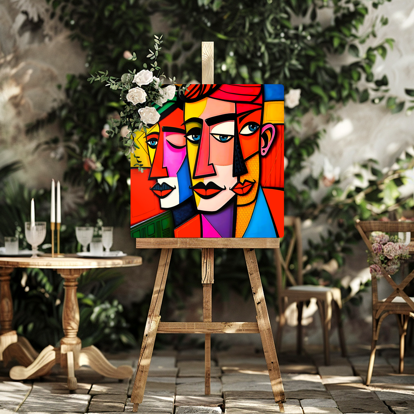 Picasso Style 4, Printed On Gloss Aluminium To Enhance Colour And Detail, A Unique Gift That Will Lasts Forever...