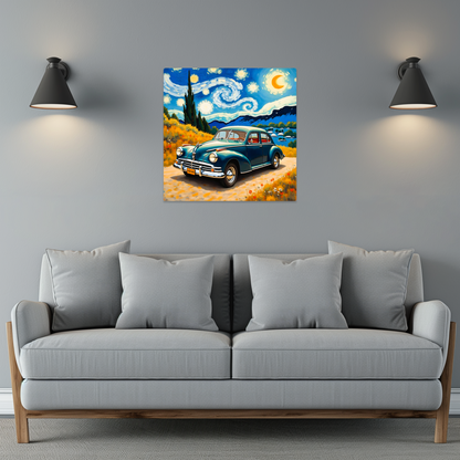 Motor Car 9, Printed on aluminium to enhance colour and detail, unique prints, an enduring gift...
