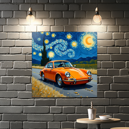 Motor Car 11, Printed on aluminium to enhance colour and detail, unique prints, an enduring gift...