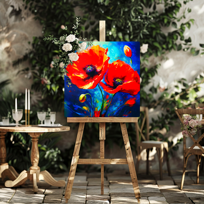 Red Poppy 1, Printed on glossy aluminium to enhance colour and detail, A great gift idea that will endure a lifetime...