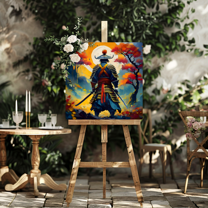 Samurai Warrior 3, Printed on gloss aluminium to enhance colour and detail, unique print, an enduring gift...