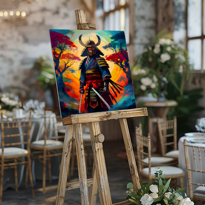 Samuri Warrior 6, Printed on gloss aluminium to enhance colour and detail, unique print, an enduring gift...