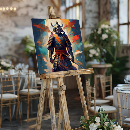 Samuri Warrior 7, Printed on gloss aluminium to enhance colour and detail, unique print, an enduring gift...
