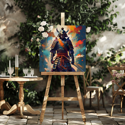 Samuri Warrior 7, Printed on gloss aluminium to enhance colour and detail, unique print, an enduring gift...