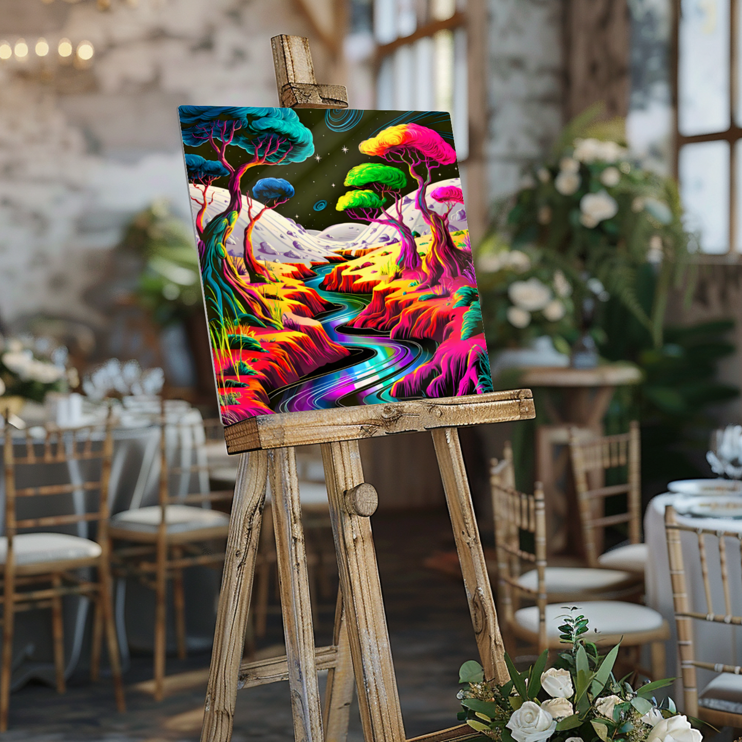 Fantasy World 1, Printed on aluminium to enhance colour and detail. A great gift idea that will endure a lifetime...