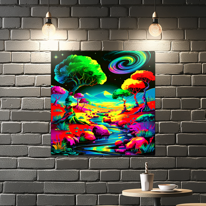 Fantasy World 3, Printed on aluminium to enhance colour and detail. A great gift that will endure a lifetime...