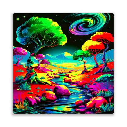 Fantasy World 3, Printed on aluminium to enhance colour and detail. A great gift that will endure a lifetime...
