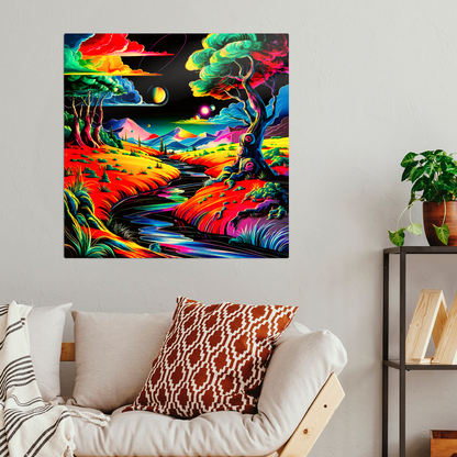 Fantasy World 4, Printed on aluminium to enhance colour and detail. A great gift idea that will endure a lifetime...