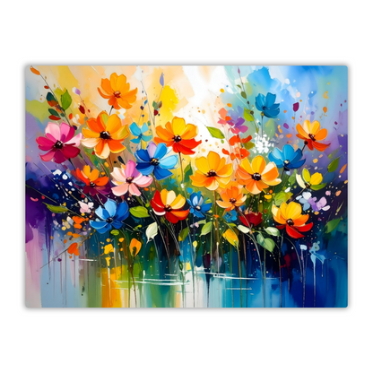Wildflowers WA1, Printed On Gloss Aluminium To Enhance Colours And Details, Gift For You Or Family & Friends...