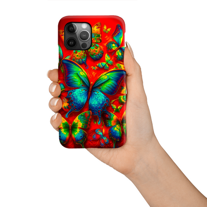 Butterfly BU1, MagSafe Tough iPhone Case, Full Wrap Technology, Crafted From Premium Polycarbonate, Unique Image...