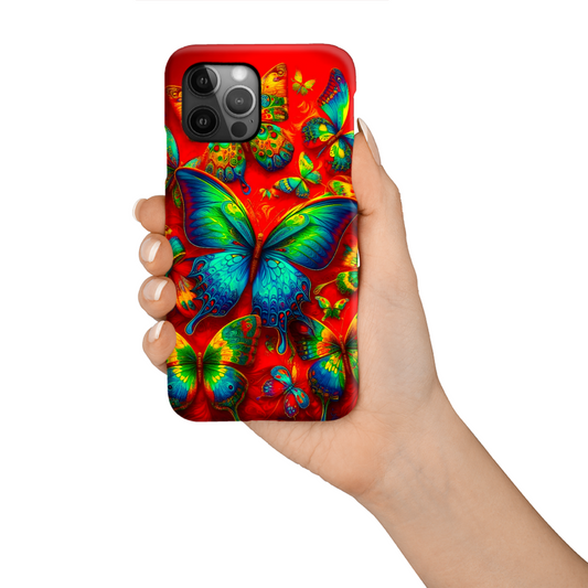 Butterfly BU1, MagSafe Tough iPhone Case, Full Wrap Technology, Crafted From Premium Polycarbonate, Unique Image...