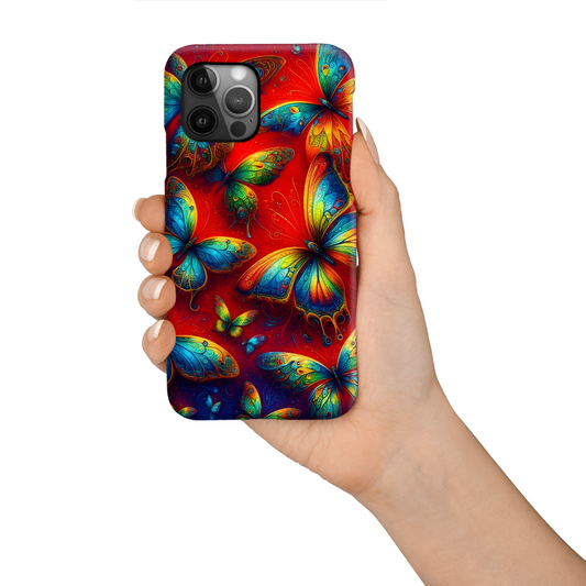 Butterfly BU3, MagSafe Tough iPhone Case, Full Wrap Technology, Crafted From Premium Polycarbonate, Unique Image...