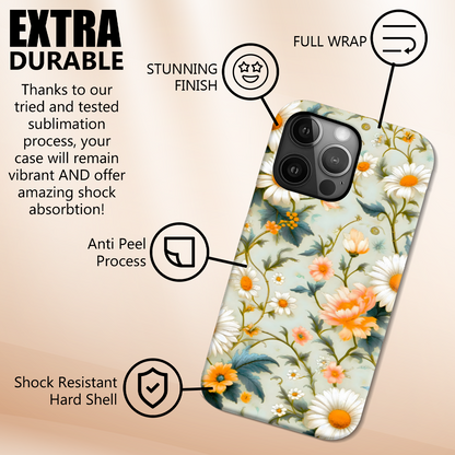 Daisy D1, MagSafe Tough Phone Case, Full Wrap Technology, Crafted From Premium Polycarbonate, Unique Image...
