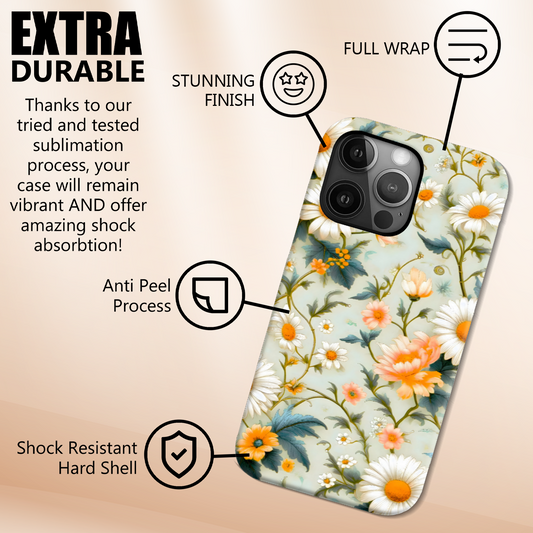 Daisy D1, MagSafe Tough Phone Case, Full Wrap Technology, Crafted From Premium Polycarbonate, Unique Image...