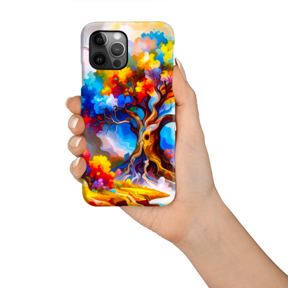 Old Oak Tree, MagSafe Tough iPhone Case, Full Wrap Technology, Crafted From Premium Polycarbonate, Unique Image...