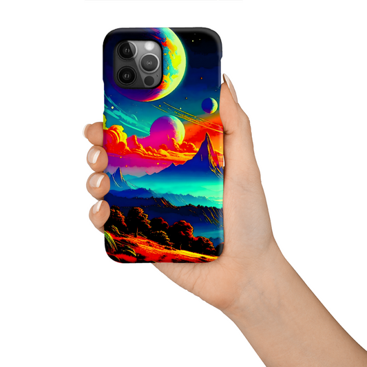 LunaScape LS2, MagSafe Tough iPhone Case, Full Wrap Technology, Crafted From Premium Polycarbonate, Unique Image...