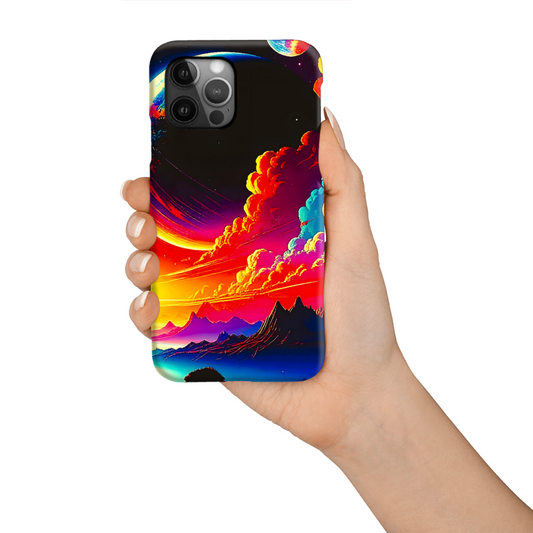 LunaScape LS3, MagSafe Tough iPhone Case, Full Wrap Technology, Crafted From Premium Polycarbonate, Unique Image...