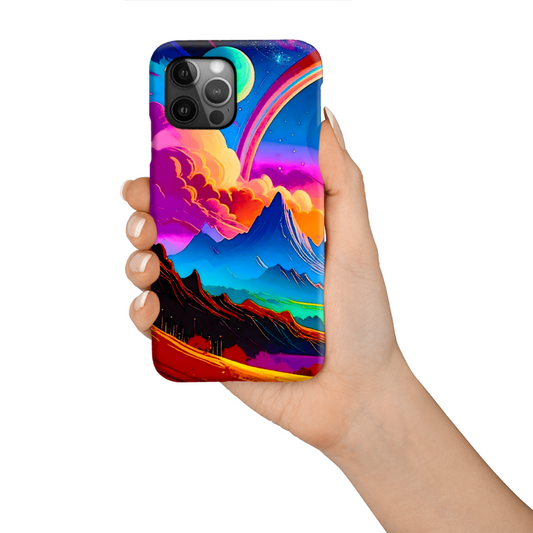 LunaScape LS4, MagSafe Tough iPhone Case, Full Wrap Technology, Crafted From Premium Polycarbonate, Unique Image...