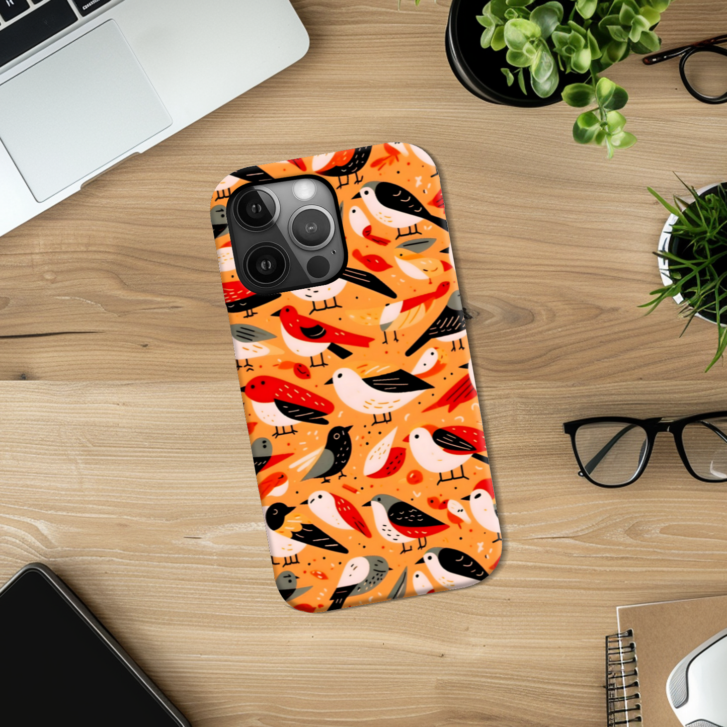 A Bird In The Hand 2, Slim Phone Case, Full Wrap Technology, Crafted From Premium Polycarbonate, Unique Image...