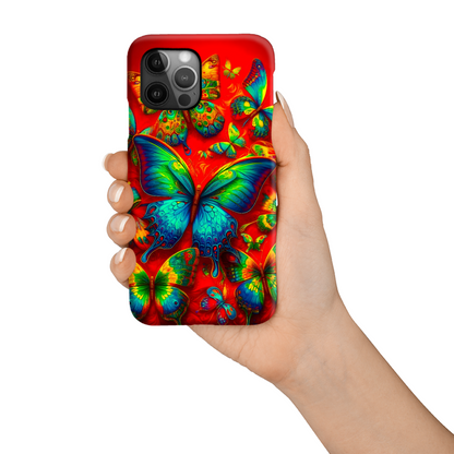 Butterfly 1, Slim Phone Case, Full Wrap Technology, Crafted From Premium Polycarbonate, Unique Image...