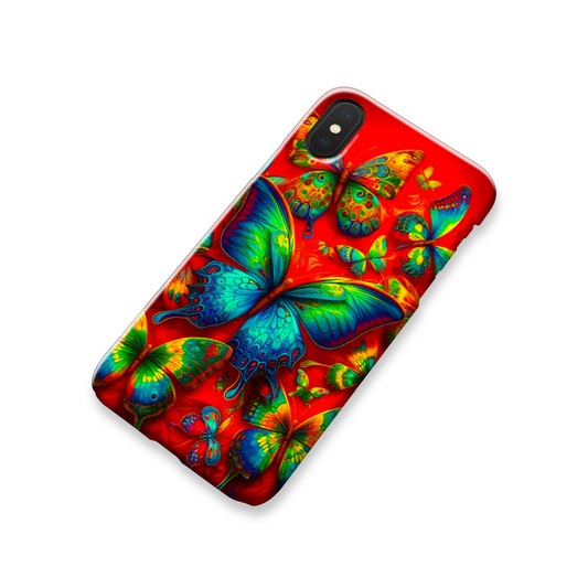 Butterfly 1, Slim Phone Case, Full Wrap Technology, Crafted From Premium Polycarbonate, Unique Image...