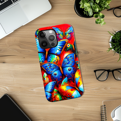 Butterfly 2, Slim Phone Case, Full Wrap Technology, Crafted From Premium Polycarbonate, Unique Image...