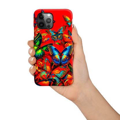 Butterfly 4, Slim Phone Case, Full Wrap Technology, Crafted From Premium Polycarbonate, Unique Image...