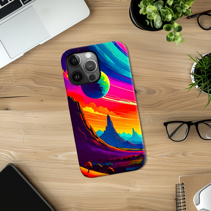 LunaScape LS1, Slim Phone Case, Full Wrap Technology, Crafted From Premium Polycarbonate, Unique Image...