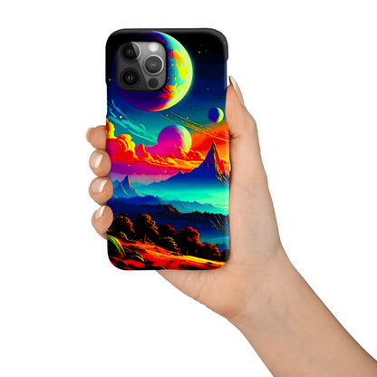 LunaScape LS2, Slim Phone Case, Full Wrap Technology, Crafted From Premium Polycarbonate, Unique Image...