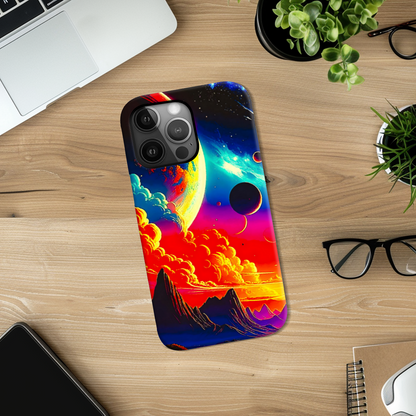 LunaScape LS3, Slim Phone Case, Full Wrap Technology, Crafted From Premium Polycarbonate, Unique Image...
