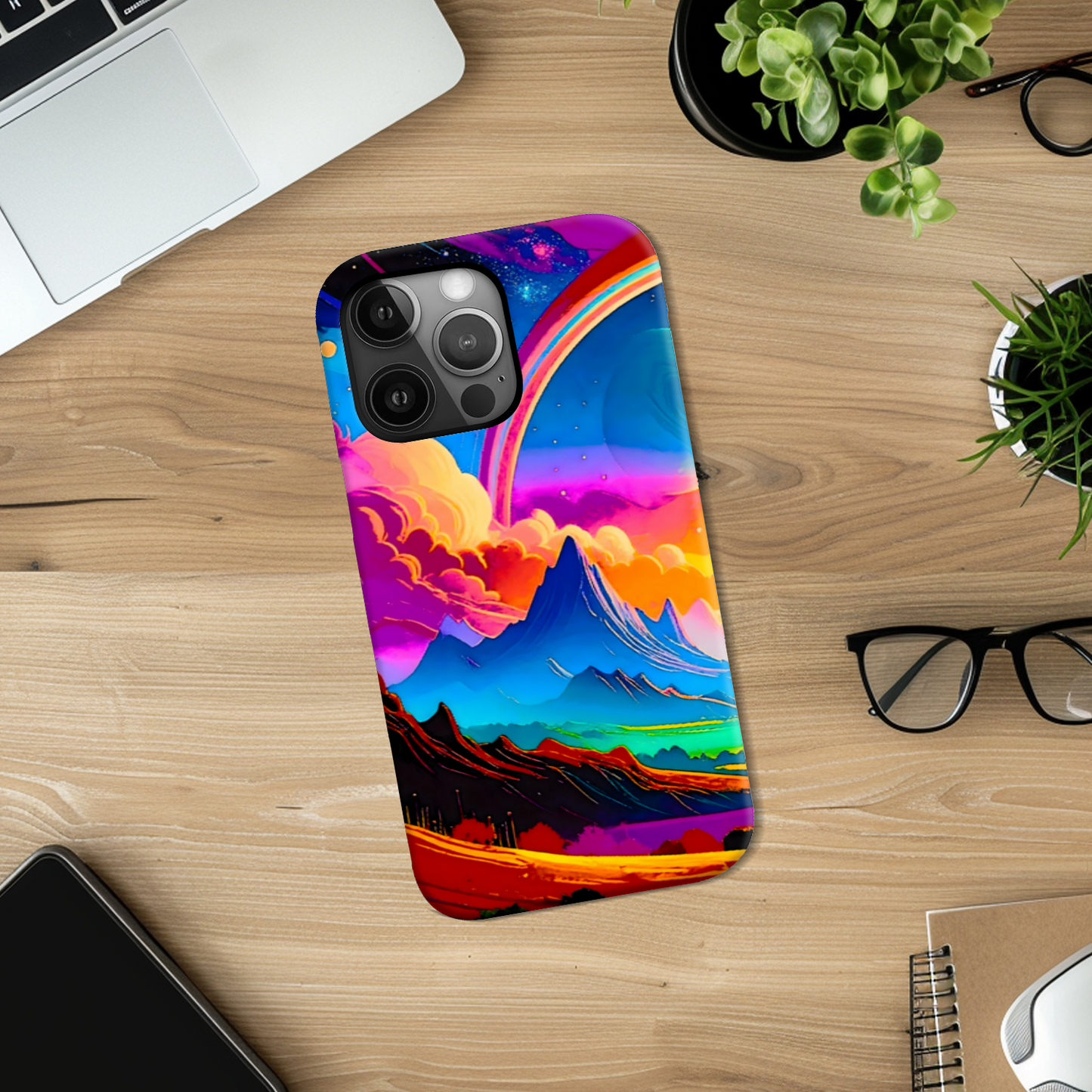 LunaScape LS4, Slim Phone Case, Full Wrap Technology, Crafted From Premium Polycarbonate, Unique Image...