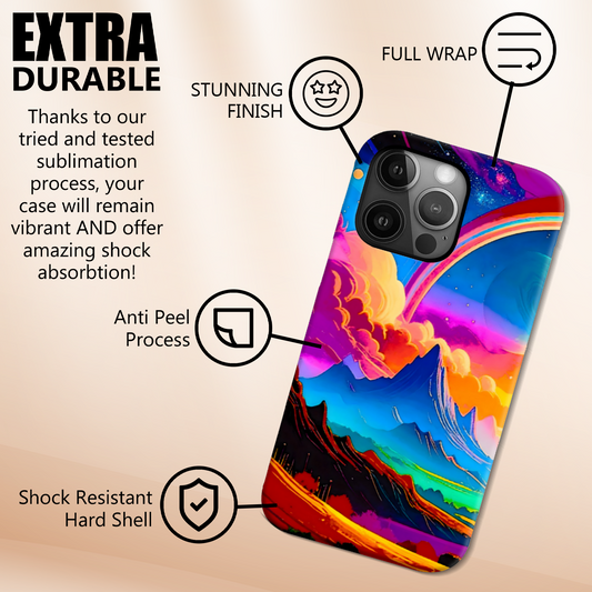 LunaScape LS4, Slim Phone Case, Full Wrap Technology, Crafted From Premium Polycarbonate, Unique Image...