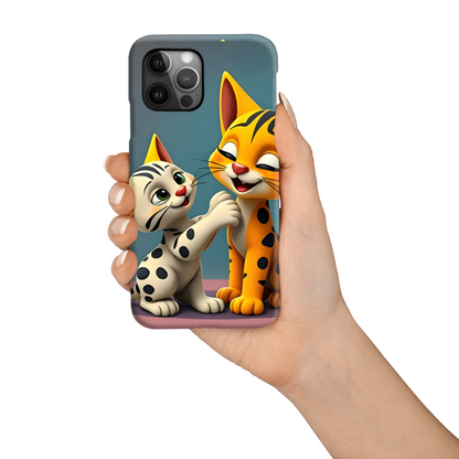 Cat 1, Slim Phone Case, Full Wrap Technology, Crafted From Premium Polycarbonate, Unique Image...