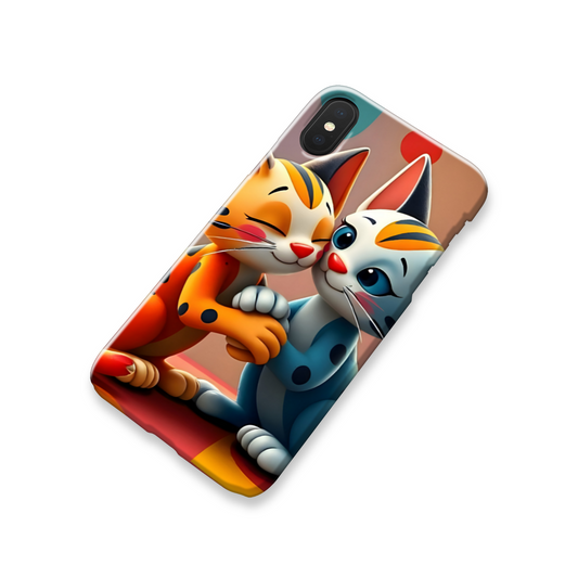Cat 2, Slim Phone Case, Full Wrap Technology, Crafted From Premium Polycarbonate, Unique Image...