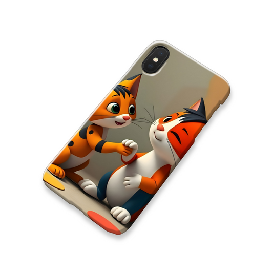 Cats 4, Slim Phone Case, Full Wrap Technology, Crafted From Premium Polycarbonate, Unique Image...