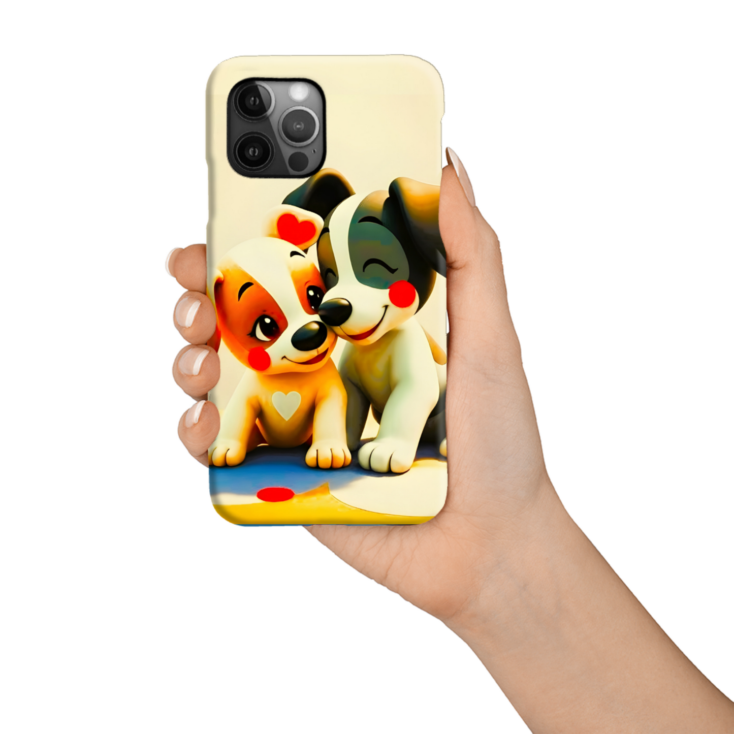 Puppies 2, Slim Phone Case, Full Wrap Technology, Crafted From Premium Polycarbonate, Unique Image...